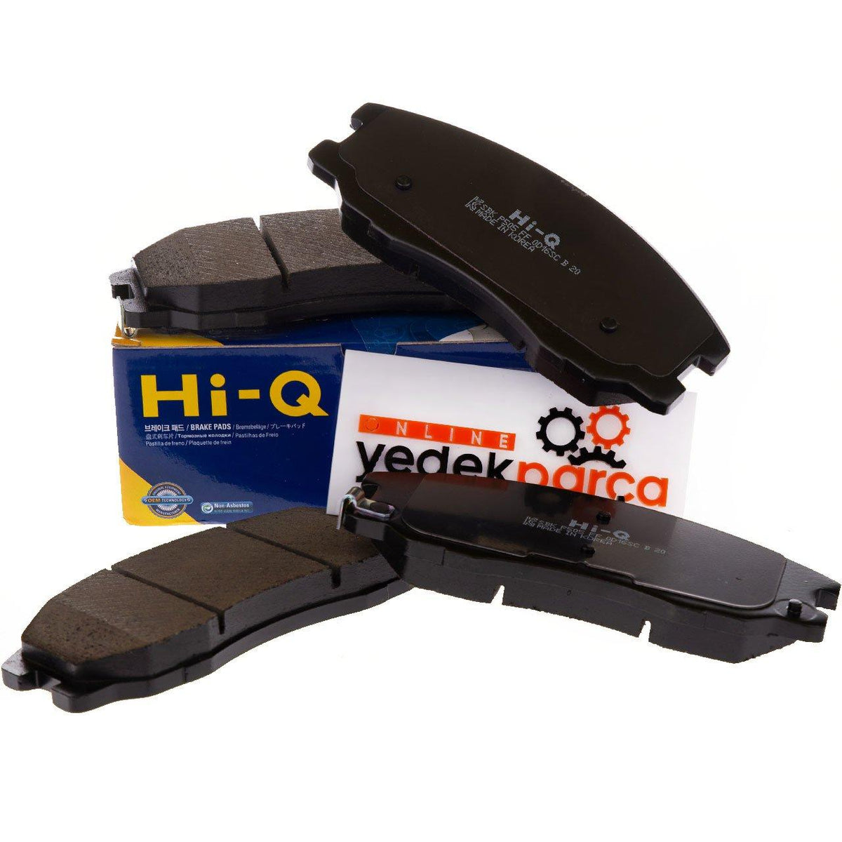Hi-Q SP1204 Brake Pad Front Chevrolet Captiva C140 Antara Z20s 07 — Brake Pads