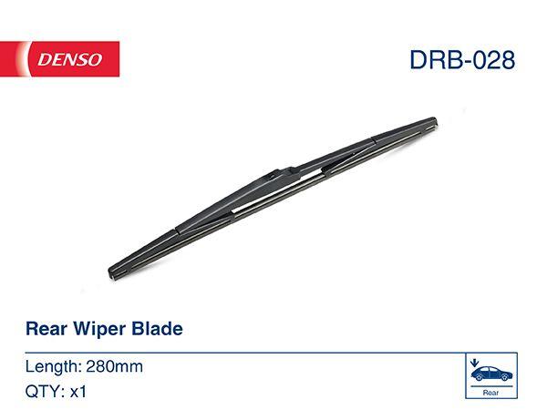 Denso DRB028 Wiper Toyota Corolla 28 Cm Corolla Verso Mazda 3 — Wipers
