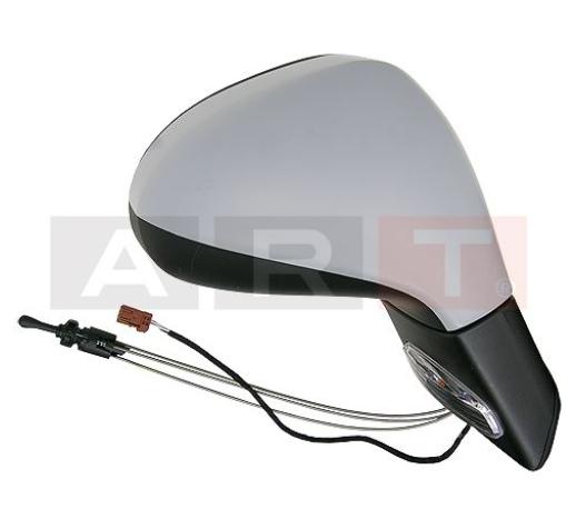 Peugeot 207 Right Mirror - Mechanical Manual Fit for 2010-2012 Models — Mirrors