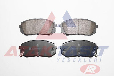 AP 05P1415 Brake Pad with Wear Indicator Front Kia Sportage 1.6 GDI — Brake Pads