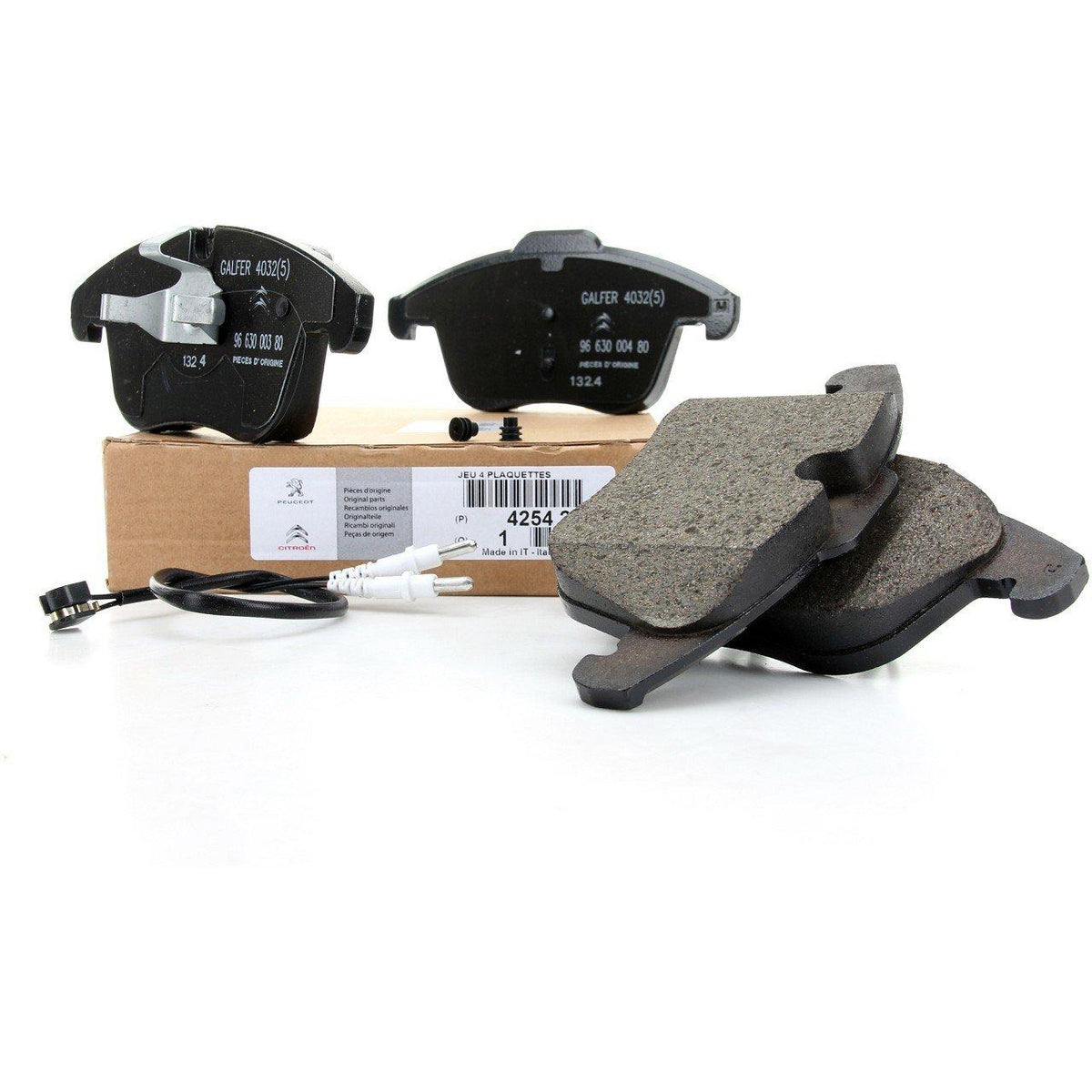 Peugeot 508 Front Brake Pad Set - Original Service Part for 2011-2014 Models — Brake Pads