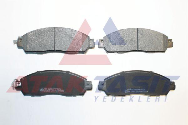 AP 05P2056 Brake Pad Front with Wear Indicator Nissan Navara Np300 (D23) 2.3 dCi 2015 — Brake Pads