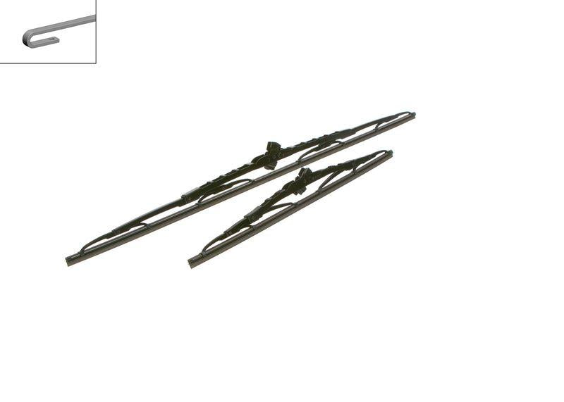 Bosch 3397118324 Wiper 650/400mm Accent Blue/i30/Rio/Tucson 2011- — Wipers