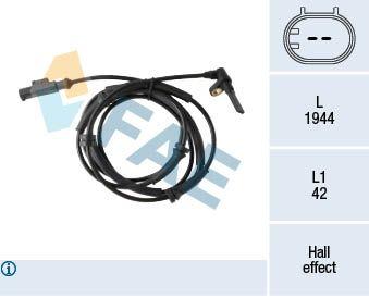 FAE 78432 Wheel Speed Sensor Front Left Alfa 147 1.6 16V 2.0 16V 1.9 JTD 01