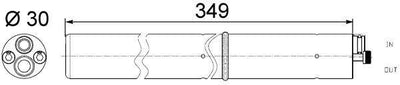 Mahle AD243000S A/C Tube VW Golf V,Jettaııı,A3 (Ad243000p) — Condensers & Evaporators