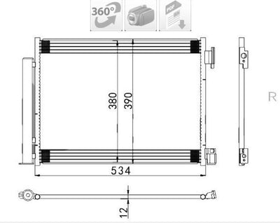 Marka Dacia Jogger 2022 Climate Radiator - Fits 1.0 tCe Vehicles — Yerli Marka, Radiators & Fans
