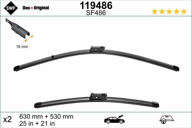 Valeo 119486 — Wipers