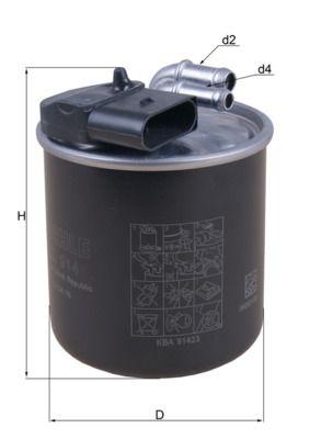 Mahle KL914 Diesel Filter Mercedes W447/W639/W906/W907 Sprinter/Vito/X-Class CDI OM651 — Fuel Delivery