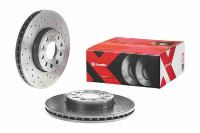 Brembo 09.9145.1X Brake Disc Front (VW Caddy 04-Golf 04-Audi A3 04 Seat Leon 06-Skoda Octavia 04 -) — Brake Rotors & Drums