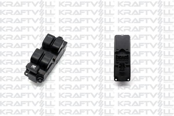 Kraftvoll 04050270 Glass Release Kapama Switch Left Quad Ford Ranger 12 > 16 Mazda Bt50 12 > 16 15 Pin