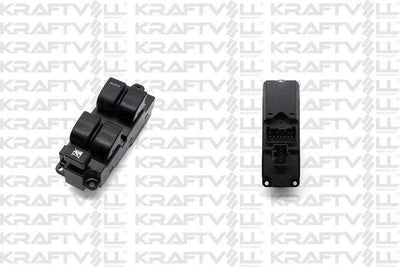 Kraftvoll 04050270 Glass Release Kapama Switch Left Quad Ford Ranger 12 > 16 Mazda Bt50 12 > 16 15 Pin
