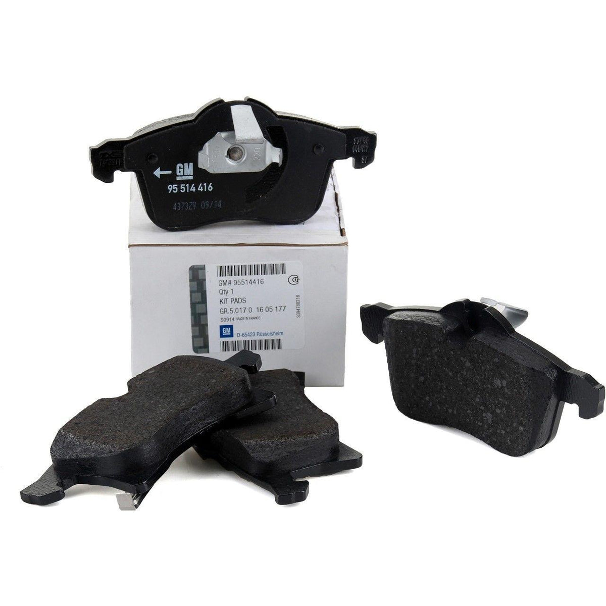 General Motors Opel Combo C Front Brake Pad Set — Brake Pads