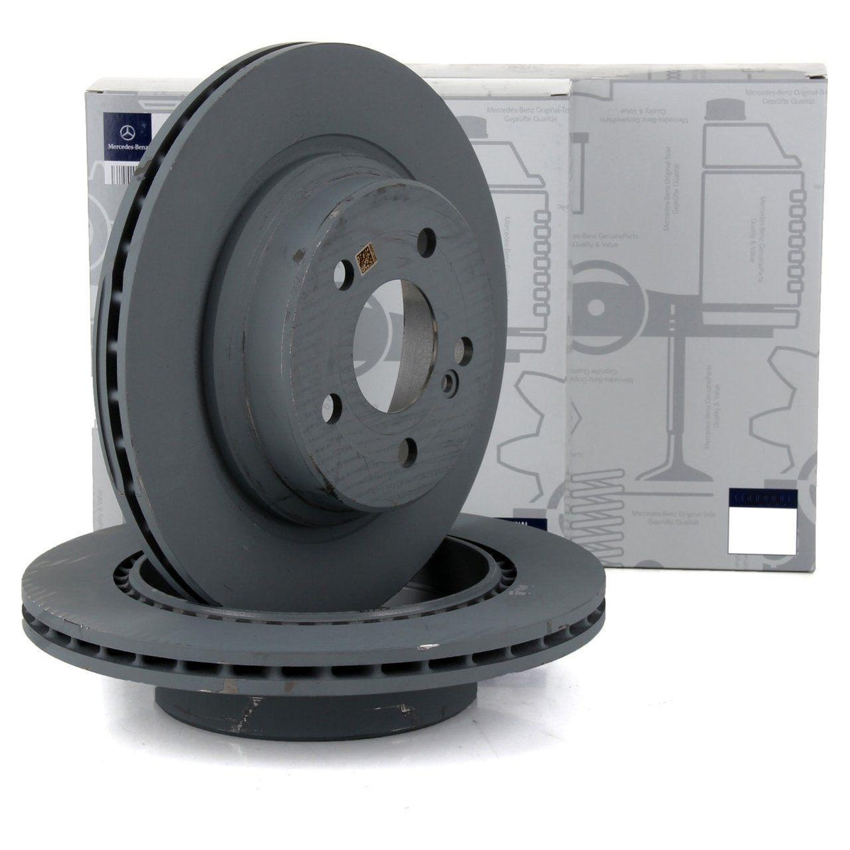 Mercedes-Benz W218 CLS 350 Original Brake Disc Set — Brake Rotors & Drums