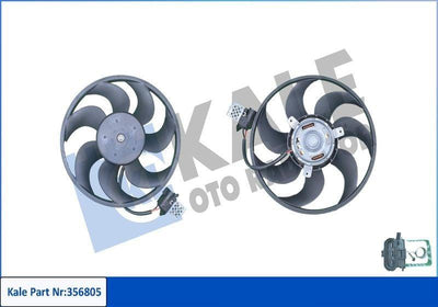 Kale 240W Fan Motor for Opel Astra H and Zafira B — Motors, Pumps & Antennas