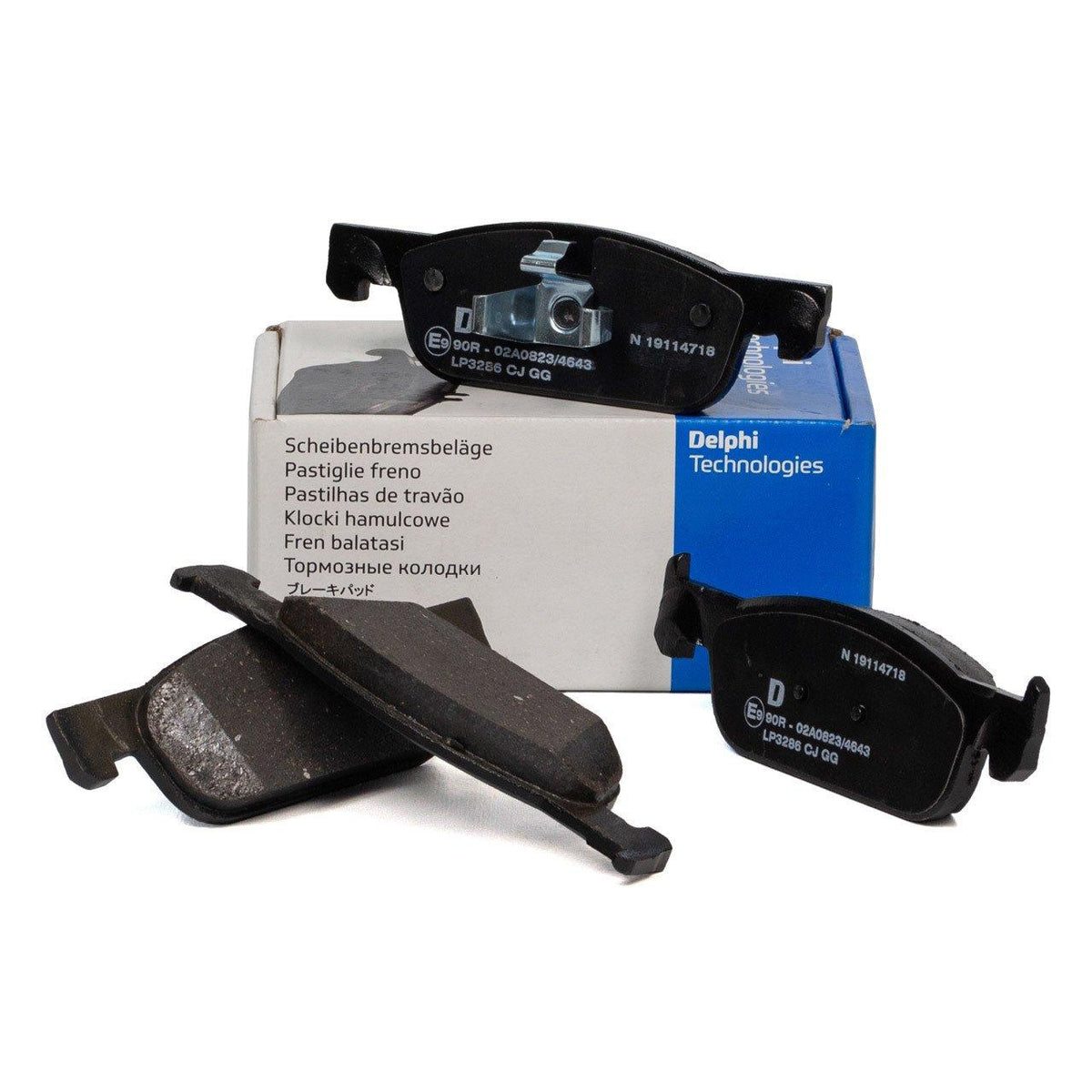 Delphi Front Brake Pads - Compatible with Dacia Logan MCV 2015