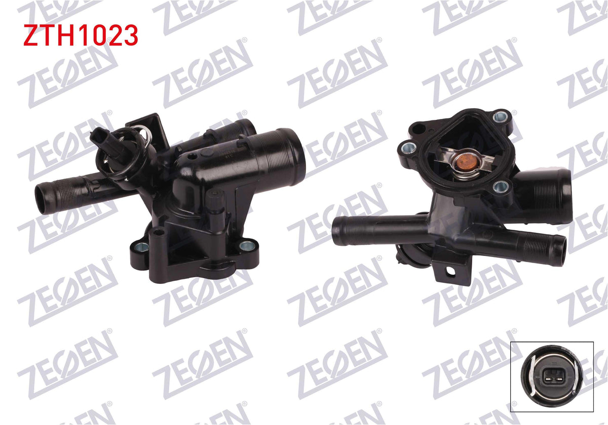 Zegen ZTH1023 Thermostat Complete with Switch 81 C Renault Master III 2.3 dCi 2010-/ Opel Movano B — Water Pump & Thermostat