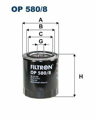 FILTRON OP5808 Oil Filter - Performance for Range Rover II P38A & Iveco Stralis II — Oil Filters