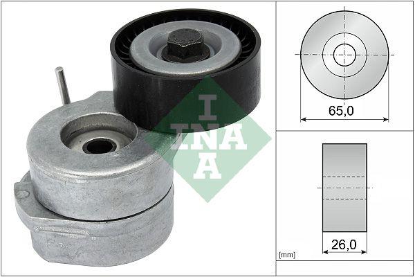 INA 534005310 V-Belt Tensioner Ast.H-Crs.C.D-Cmb.C-Fiorino-Lna-Pnt 1.3D *Z13dth* — Pulleys & Tensioners
