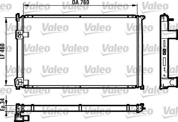 VALEO 732063 Motor Radiator - Master II 2.5D — Radiators & Fans