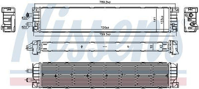 Nissens 606401 Turbo Radiator Audi A4,A5,A6 2.0 TDI 2016 > — Radiators & Fans