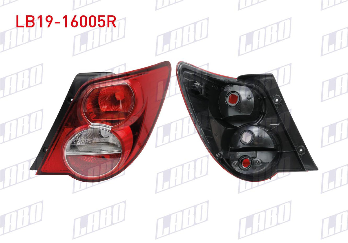 LABO LB19-16005R Tail Lamp Right Chevrolet Aveo (T300) 2011-Sedan — Tail, Signal & Reflectors