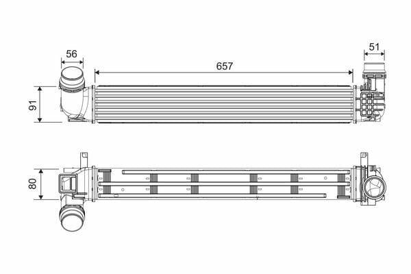 VALEO 818878 Turbo Intercooler - Reliable Performance for 09 Megane III & Scenic 1.5 dCi Owners — Turbo & Supercharger
