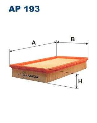 Filtron AP193 Air Filter Jaguar Xj 3.2-4.0 V8 Super (1997-2003) Xk8 4.0.4.2 (1996-2005) (Ot — Air & Cabin Filters