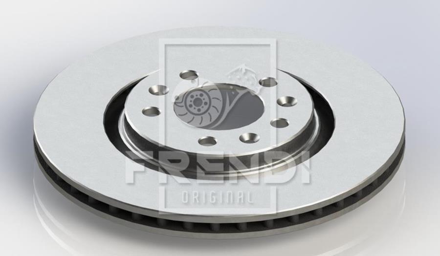 FRENDI 28752 Disc Rear (Ad) 16 > Expert-Jumpy Internal with Ventilation | Set of 2