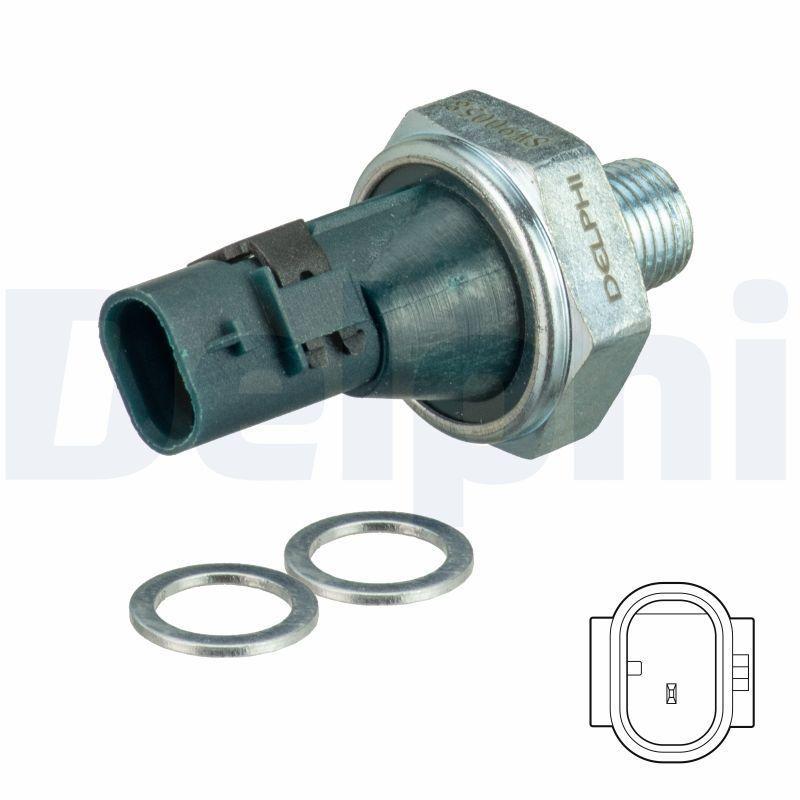 Delphi SW90058 Oil Pressure Switch - Fits Many Models — Switches & Relays