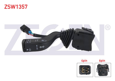 Zegen ZSW1357 Headlight Turn Signal Kumanda Arm 10 Pin Opel Astra G-Zafira A 1998-2005 — Tail, Signal & Reflectors
