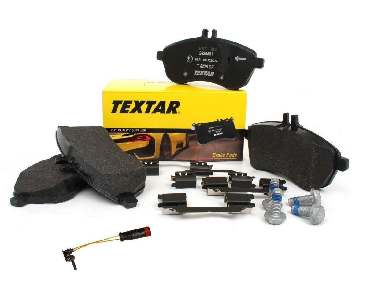 Textar Mercedes W204 Body C220-C230-C250 Front Brake Pad Set — Brake Pads