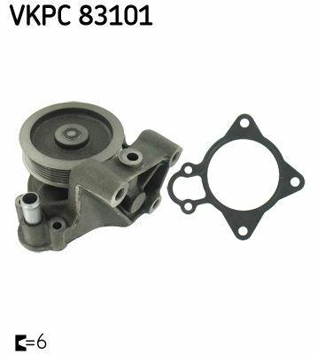 SKF VKPC83101 Water Pump - Durable Cooling Solution for Jumper III, Ducato III, Boxer III — Water Pump & Thermostat