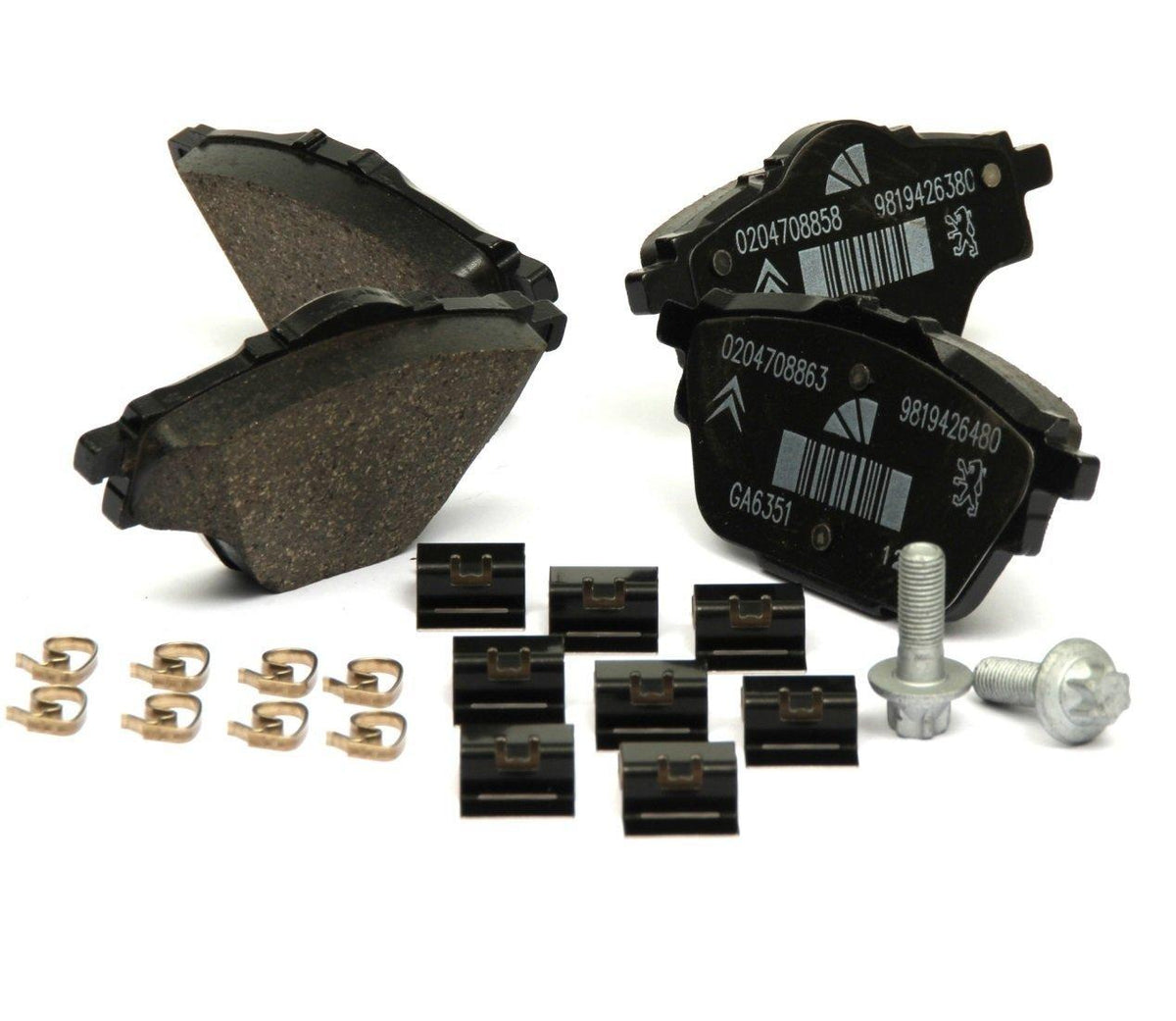 Delphi LP2509 - Brake Pads for Citroen C4 Picasso (2013+)