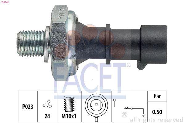 Facet 7.0141 Oil Pressure Switch Opel Astra G-H-J Corsa B-C Insignia Vectra Aveo Cruze