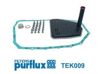 PURFLUX TEK009 Automatic Transmission Oil Filter + Gasket for Audi A4 (01-08) A6 (09-11) — Gaskets & Seals