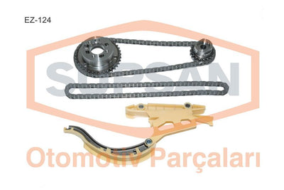 Supsan EZ.124 Chain Kit Ford Connect 1.8 TDCi 02-14 Focus C-Max S-Max Galaxy