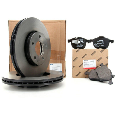 Ford Genuine Front Brake Disc and Pad Set for 2014-2018 Ford Focus — Brake Pads