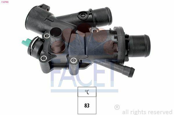 FACET Thermostat Complete (83°C) - Ford Mondeo IV, S-Max & Galaxy — Water Pump & Thermostat