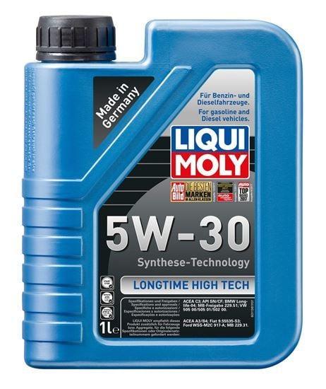 LIQUI MOLY Longtime High Tech 5W-30 Motor Oil - Superior Protection for Gas and Diesel Engines — Fluids & Chemicals