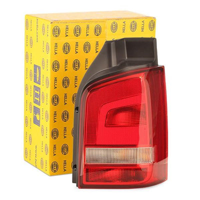 Hella 2SK010318-081 Tail Lamp Right Red-White VW Transporter T5/T6 Multivan 04-15 — Tail, Signal & Reflectors