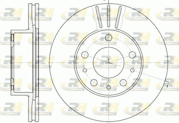 ROADHOUSE 6476.10 Brake Disc Jumper 230 230L 230P 04 94-04 02 — Brake Rotors & Drums