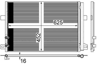 MAHLE AC885000S — Condensers & Evaporators