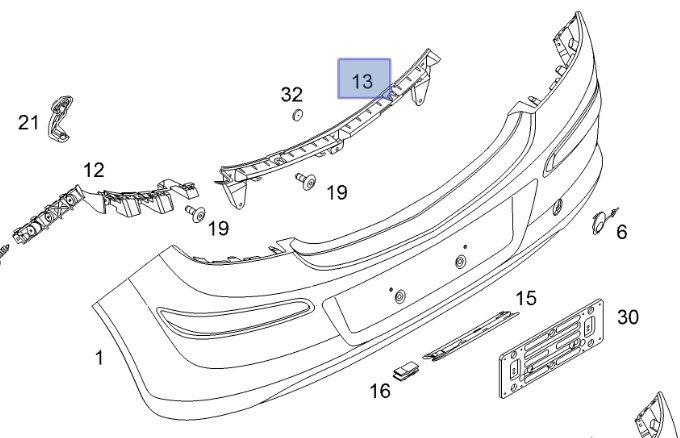 opel-corsa-e-rear-bumper-middle-bracket, original-replacement-part-opel-corsa-e Opel Corsa E Rear Bumper Middle Bracket - Original Replacement Part for 2015-2019 Models | Opel Opel Corsa E Rear Bumper Middle Bracket - Original Parts opel, corsa-e, rear-bumper-bracket, replacement-part, car-parts, mechanics, original-parts, vehicle-maintenance, auto-repair, ai-generated