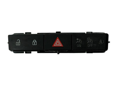 PSA 13285122 Opel Astra J Quad Warning Switch ve Door Kilitleme Butonu Complete Product Genuine — Switches & Relays