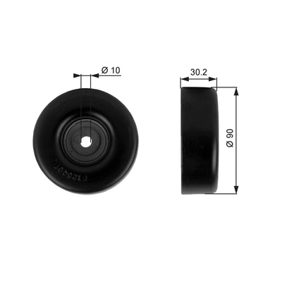 Gates T38042 V-Belt Tensioner — Pulleys & Tensioners