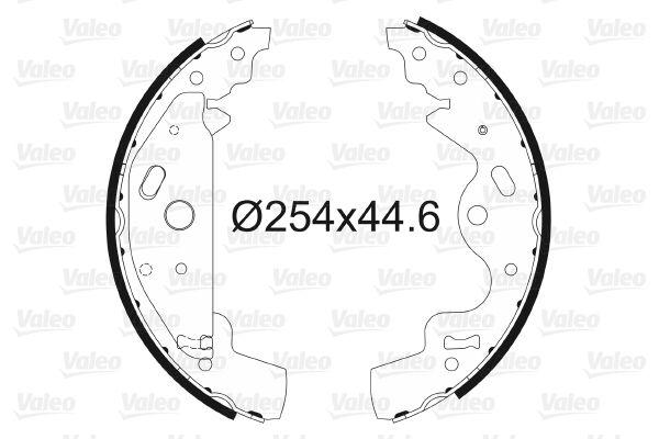 Valeo 564030 Parking Brake Shoe Rear Freelander I (L314) 1.8 16V 98-06 — Brake Cables & Hardware