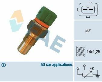 FAE 34400 Cooling Fluid Temperature Sensor — Temperature Sensors & Switches