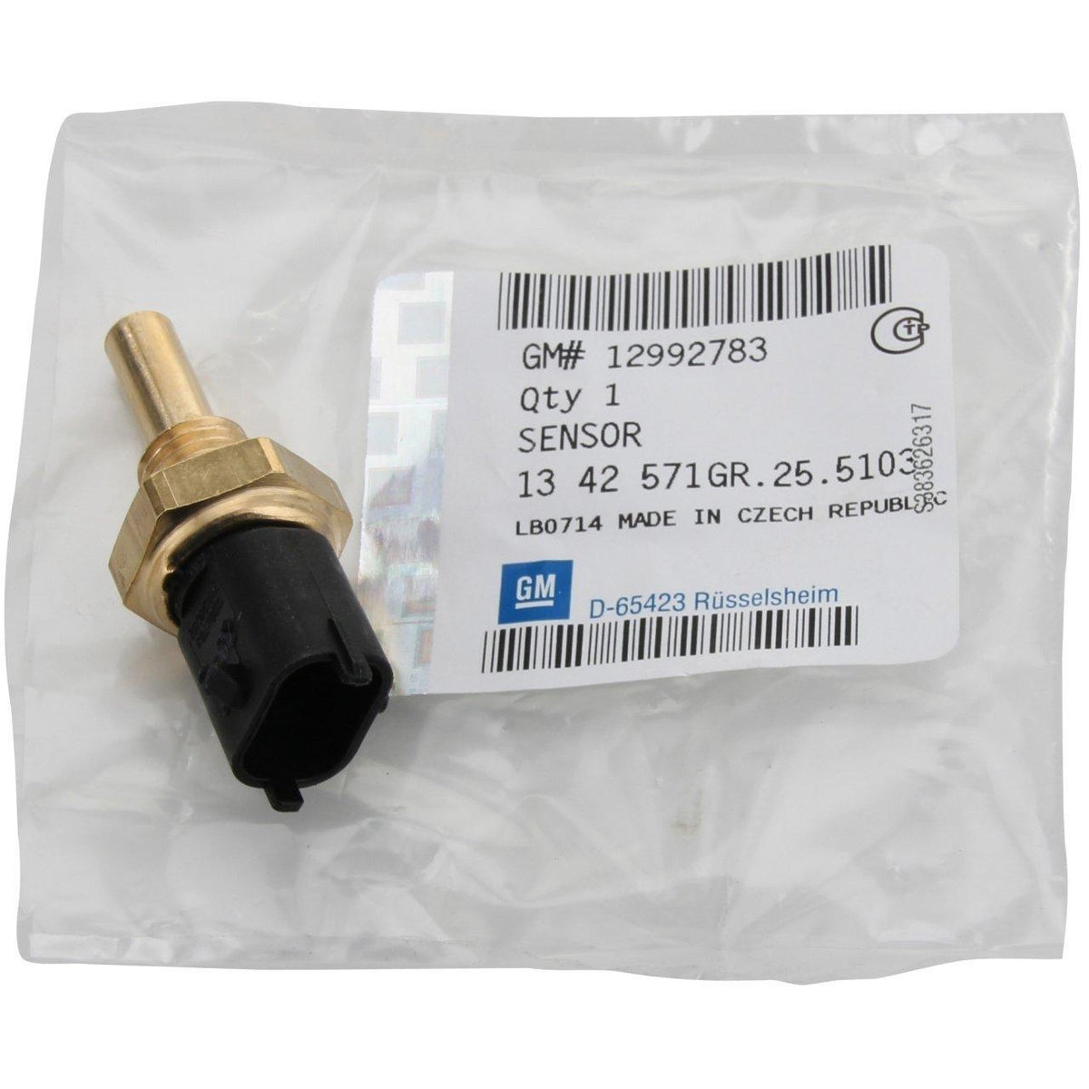 PSA 55353809 Opel Astra H 1.6 Gasoline 115 BG (XER) Motor Water Temperature Sensor Genuine — Temperature Sensors & Switches
