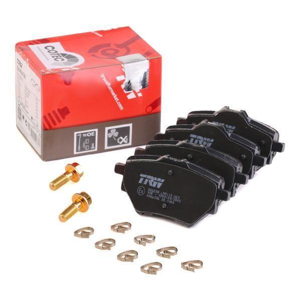 TRW Rear Brake Pad Set - Compatible with Peugeot 508 (2018) — Brake Pads