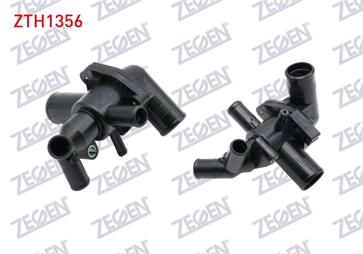 Zegen ZTH1356 Thermostat Housing (with Switch, with Gasket) 88 C Ford Transit (V362 — Water Pump & Thermostat
